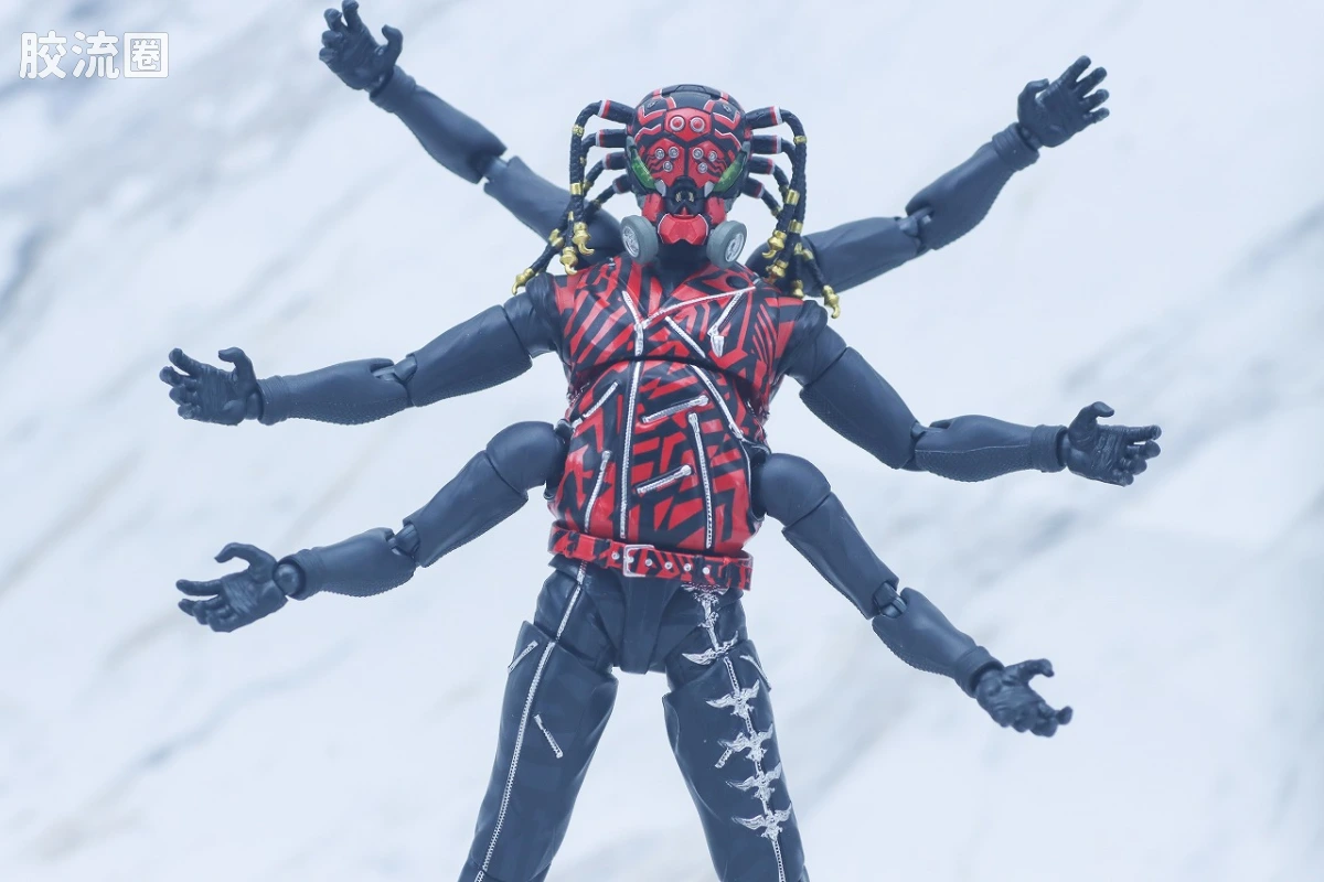 SHF 假面骑士限定版 蜘蛛改造人-01 (新·假面骑士) - 图片